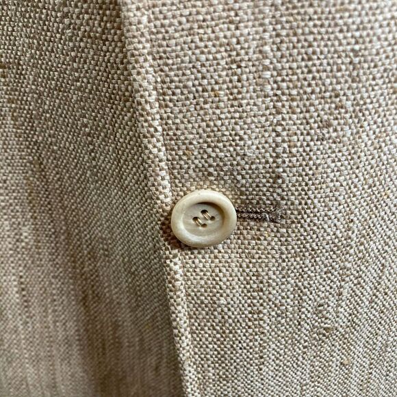 Vintage Bullocks Wilshire Cricketeer Men’s Ivory 70’s Vibes Classic Blazer Sz 44 - Picture 10 of 16